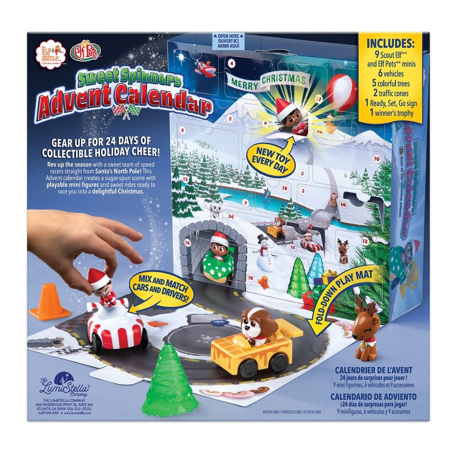 The Elf on The Shelf Sweet Spinners Advent Calendar Petit Bazaar