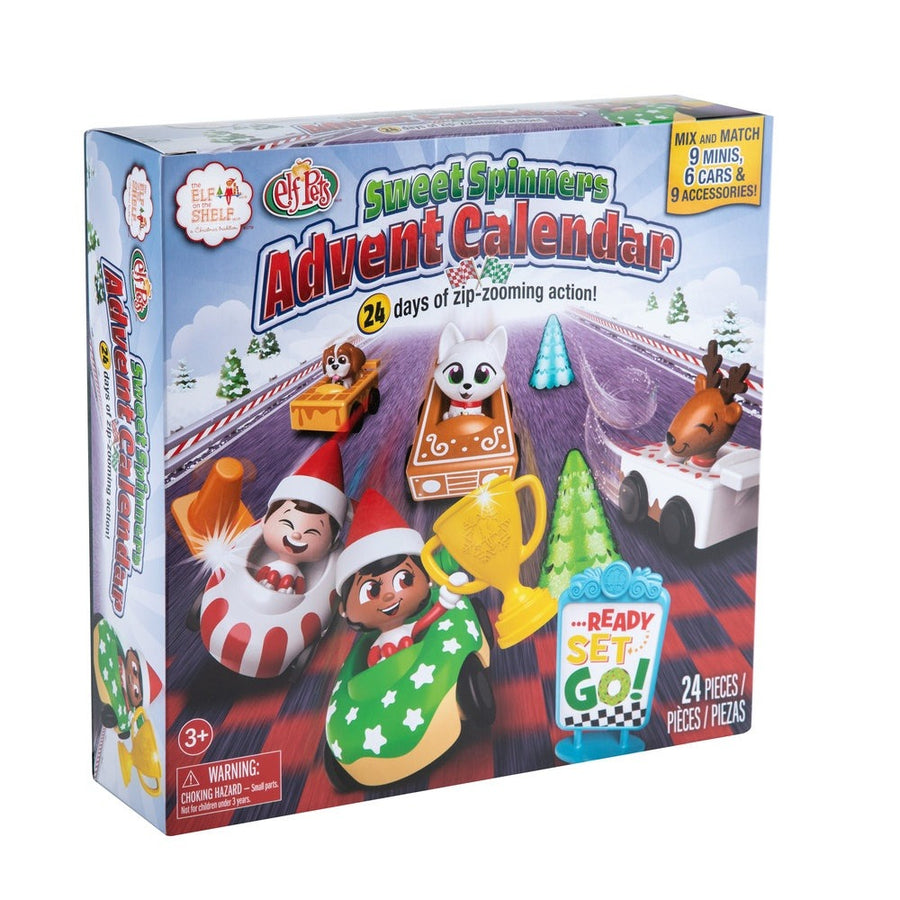 The Elf on The Shelf Sweet Spinners Advent Calendar Petit Bazaar