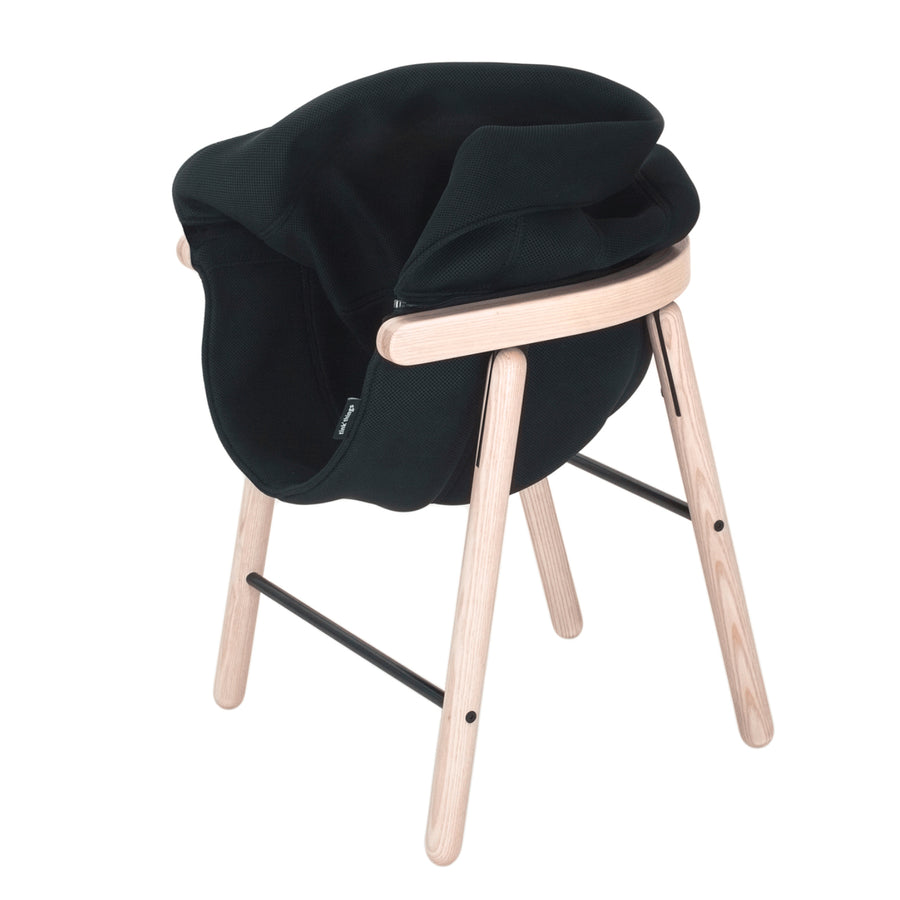 Tink Things Mia Hoodie Chair - Natural Wood - Small - 48x43x54cm