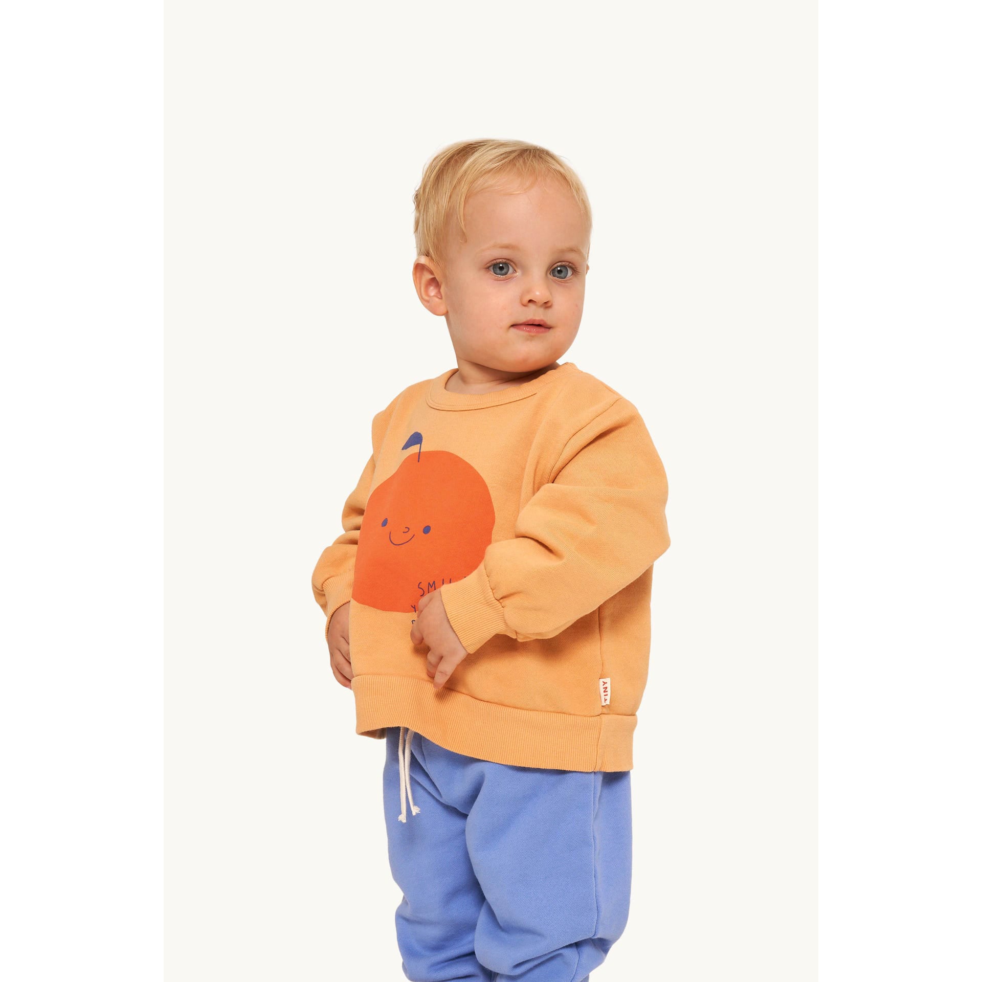 tinycottons-tangrine-baby-sweatshirt-alm-sr-tico-s23109jd9-almsr-6m