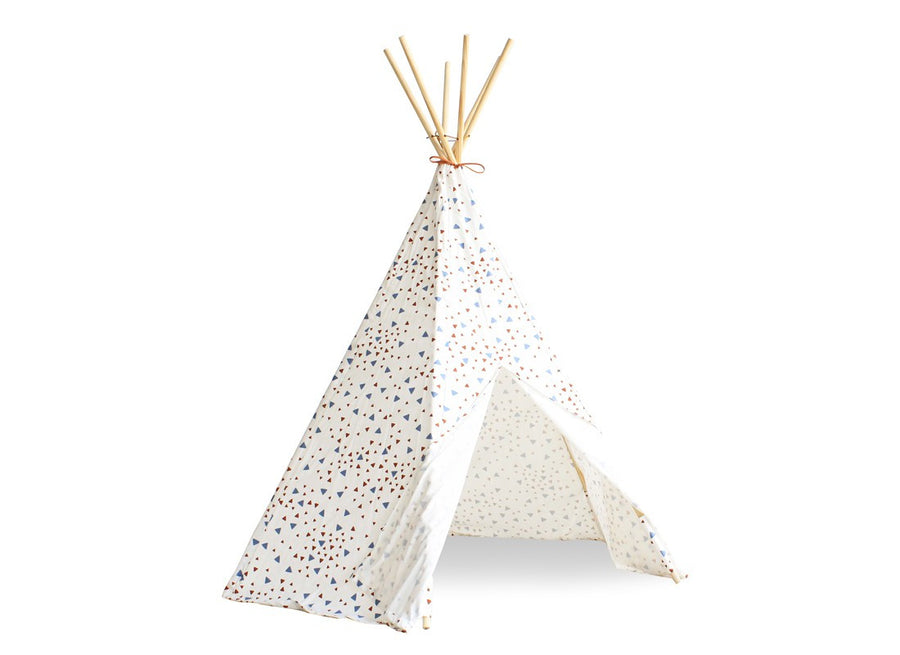 Nobodinoz Arizona Teepee Blue Terracotta Sparks