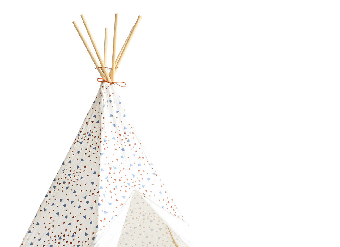 Nobodinoz Arizona Teepee Blue Terracotta Sparks