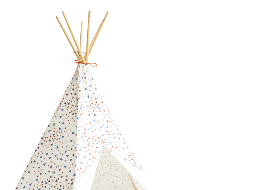 Nobodinoz Arizona Teepee Blue Terracotta Sparks