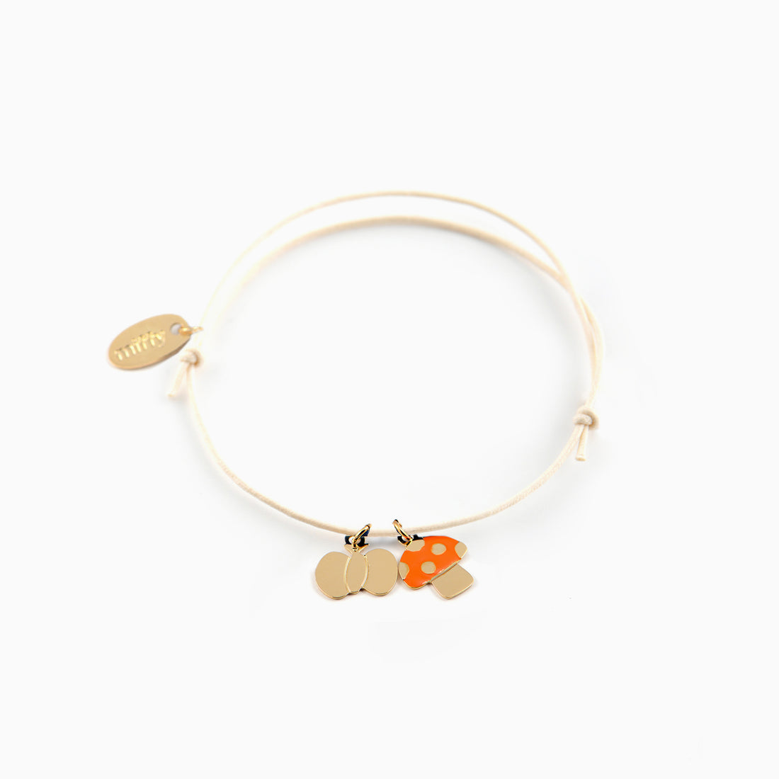 titlee-bracelet-miffy-champignon-orange-