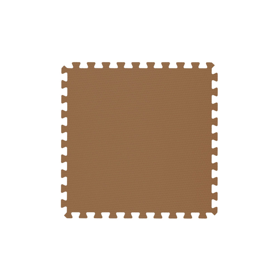 Toddlekind Classic Playmat 拼圖式兒童安全遊戲地墊 - Camel 131x131cm - 9片地墊及12條收邊條