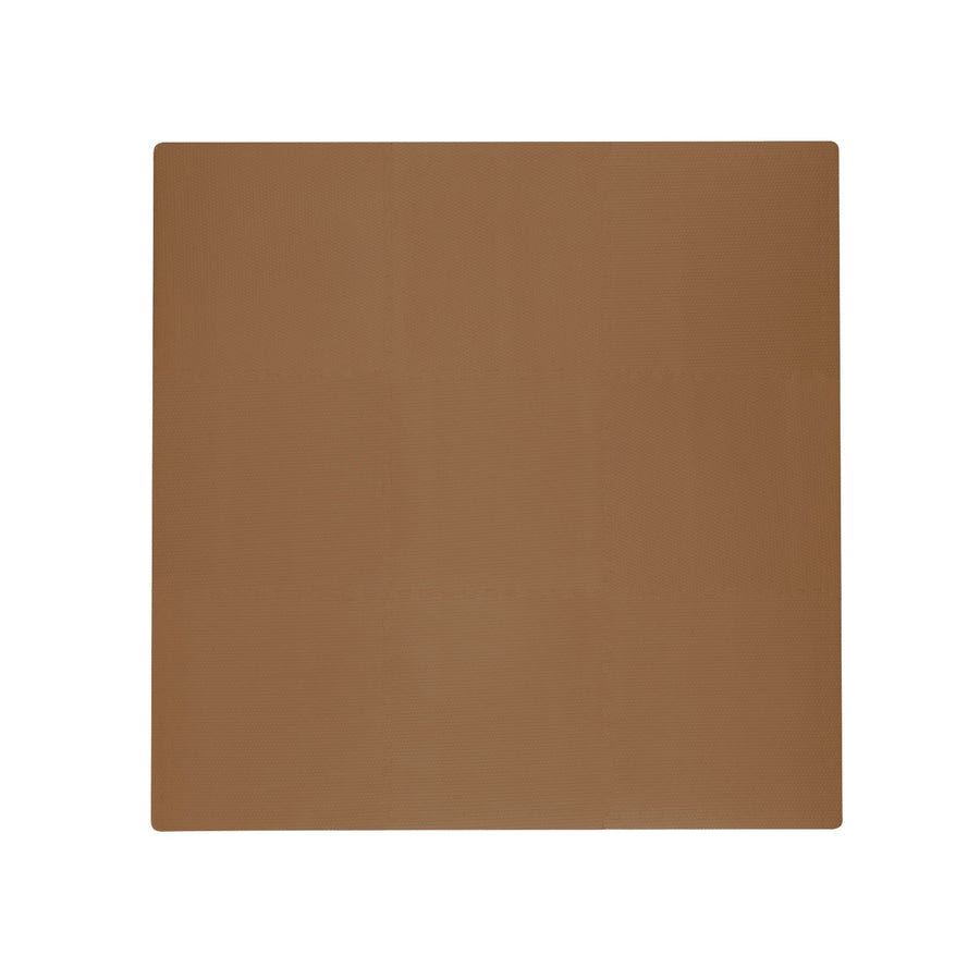 Toddlekind Classic Playmat 拼圖式兒童安全遊戲地墊 - Camel 131x131cm - 9片地墊及12條收邊條