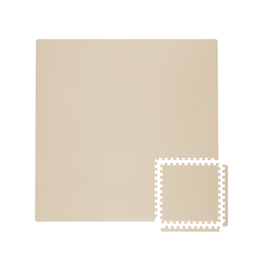Toddlekind Classic Playmat 拼圖式兒童安全遊戲地墊 - Clay 131x131cm - 9片地墊及12條收邊條