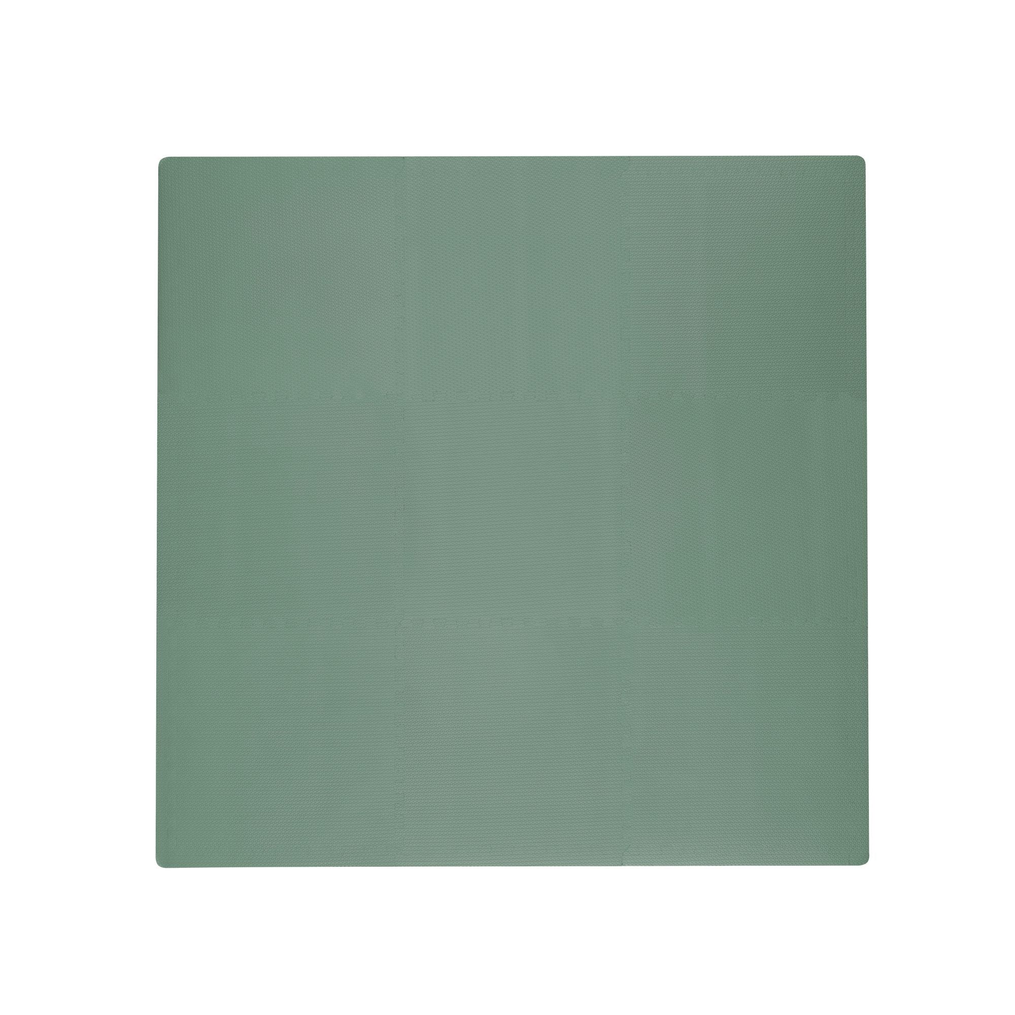 Toddlekind Classic Puzzle Playmat Moss 131x131cm - 9 Tiles & 12 Edging Borders