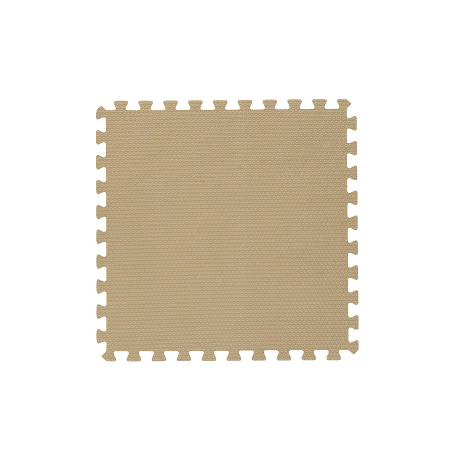 Toddlekind Classic Playmat 拼圖式兒童安全遊戲地墊 - Sandstone 131x131cm - 9片地墊及12條收邊條