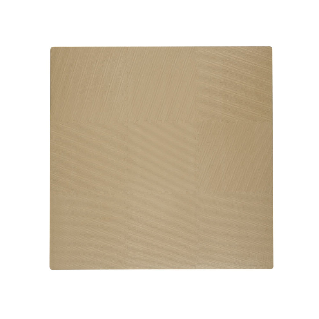 Toddlekind Classic Playmat 拼圖式兒童安全遊戲地墊 - Sandstone 131x131cm - 9片地墊及12條收邊條