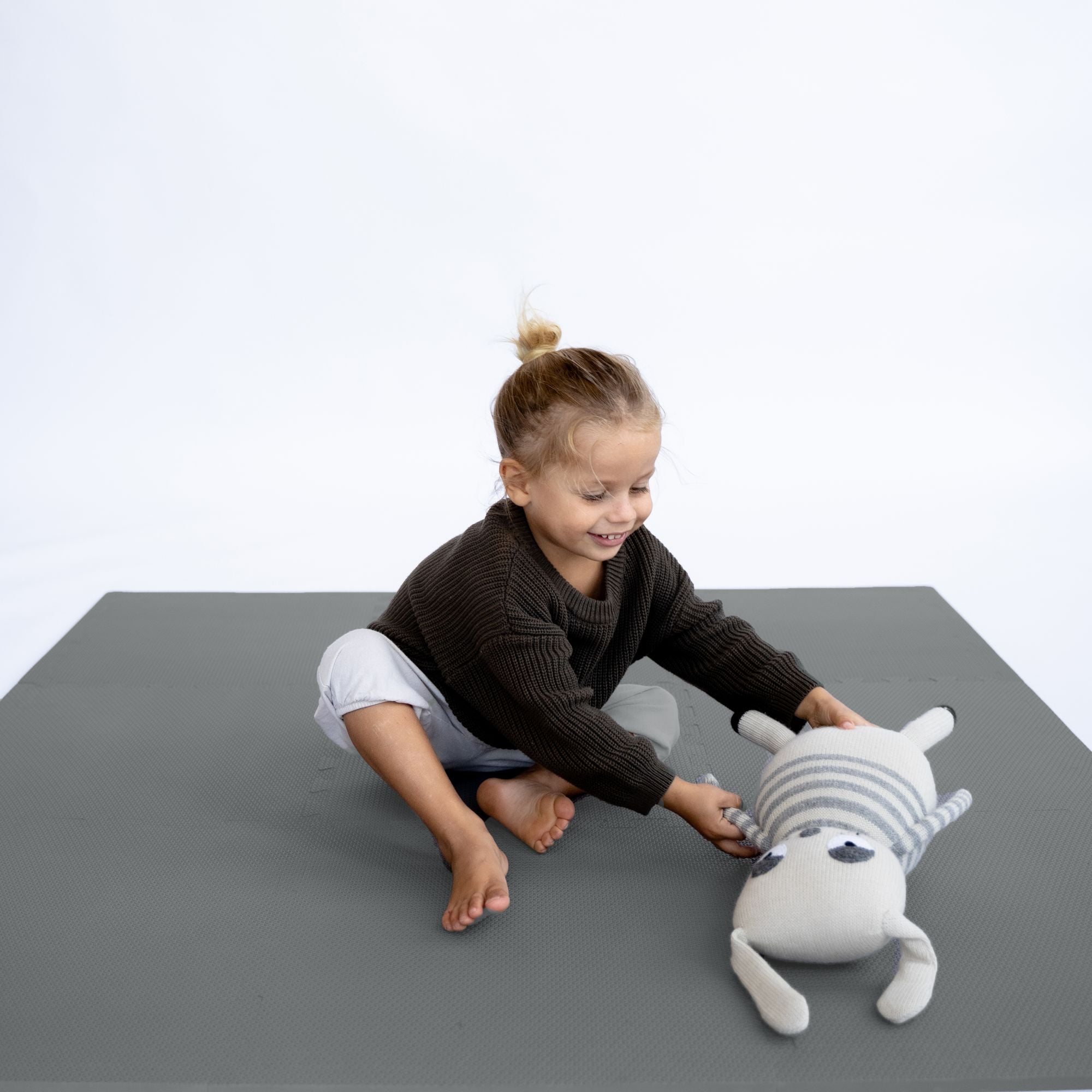 Toddlekind Classic Puzzle Playmat Storm 131x131cm - 9 Tiles & 12 Edging Borders