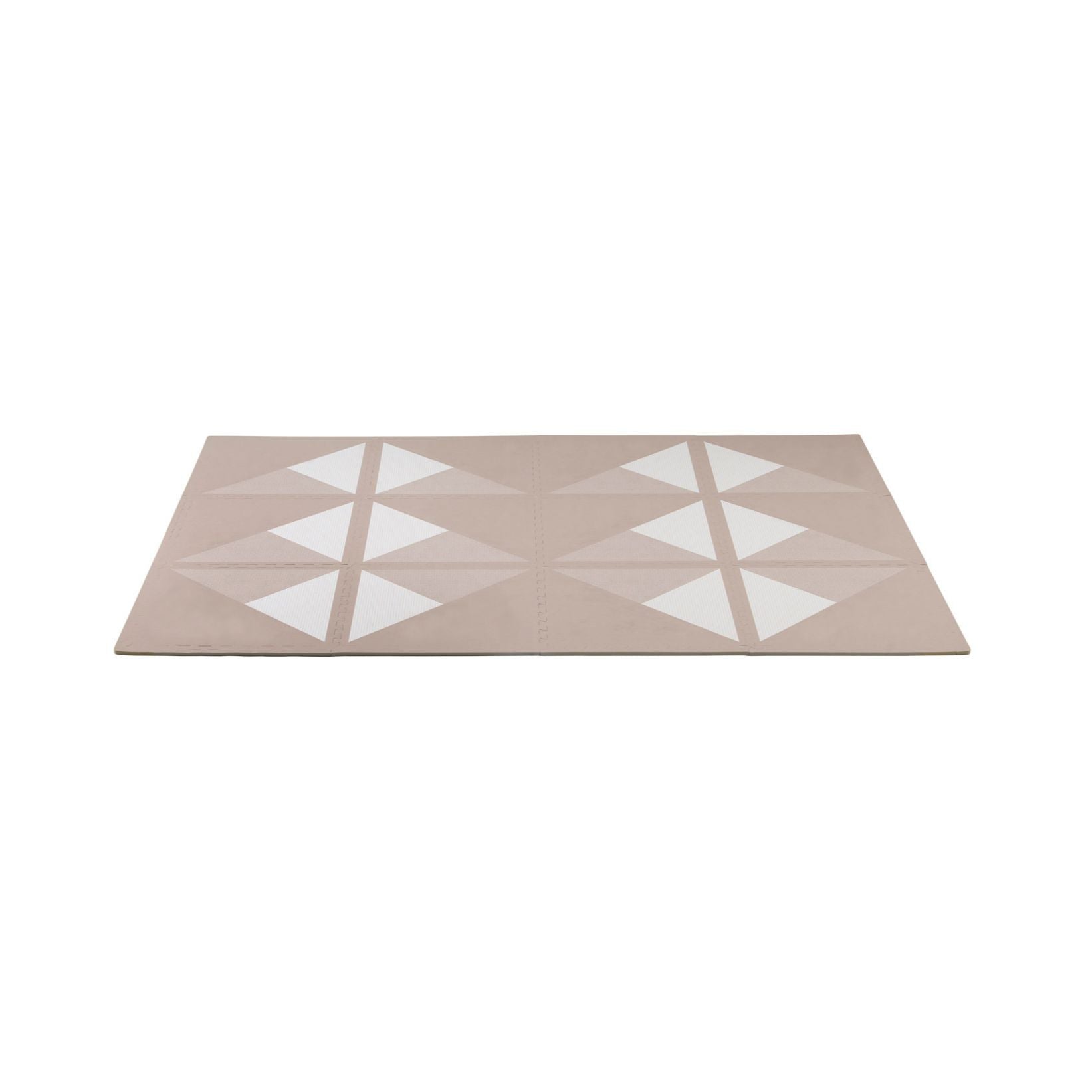 Toddlekind Prettier Puzzle Playmat Kyte Mocha 120x180cm - 6 Tiles & 12 Edging Borders