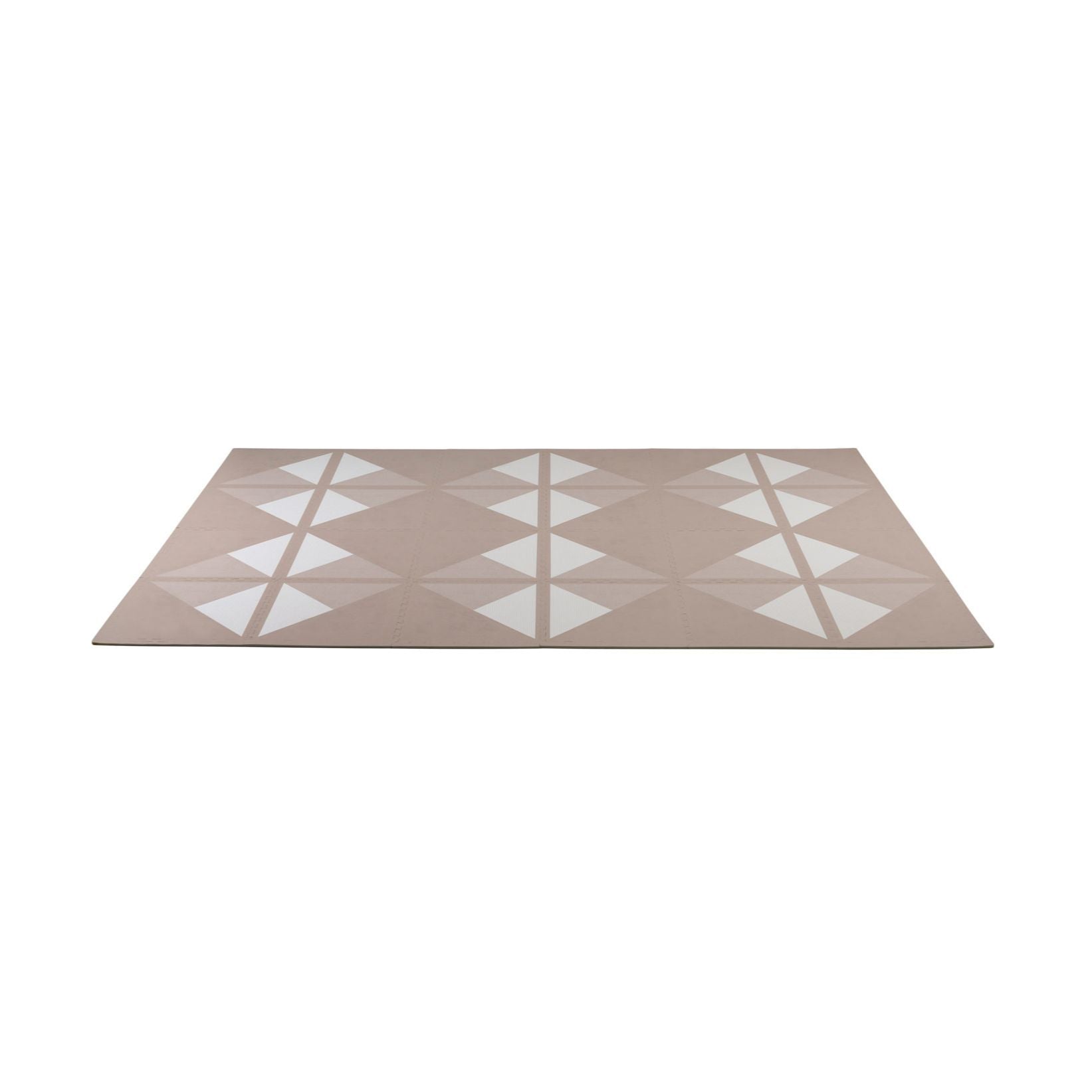 Toddlekind Prettier Puzzle Playmat Kyte Mocha 120x180cm - 6 Tiles & 12 Edging Borders