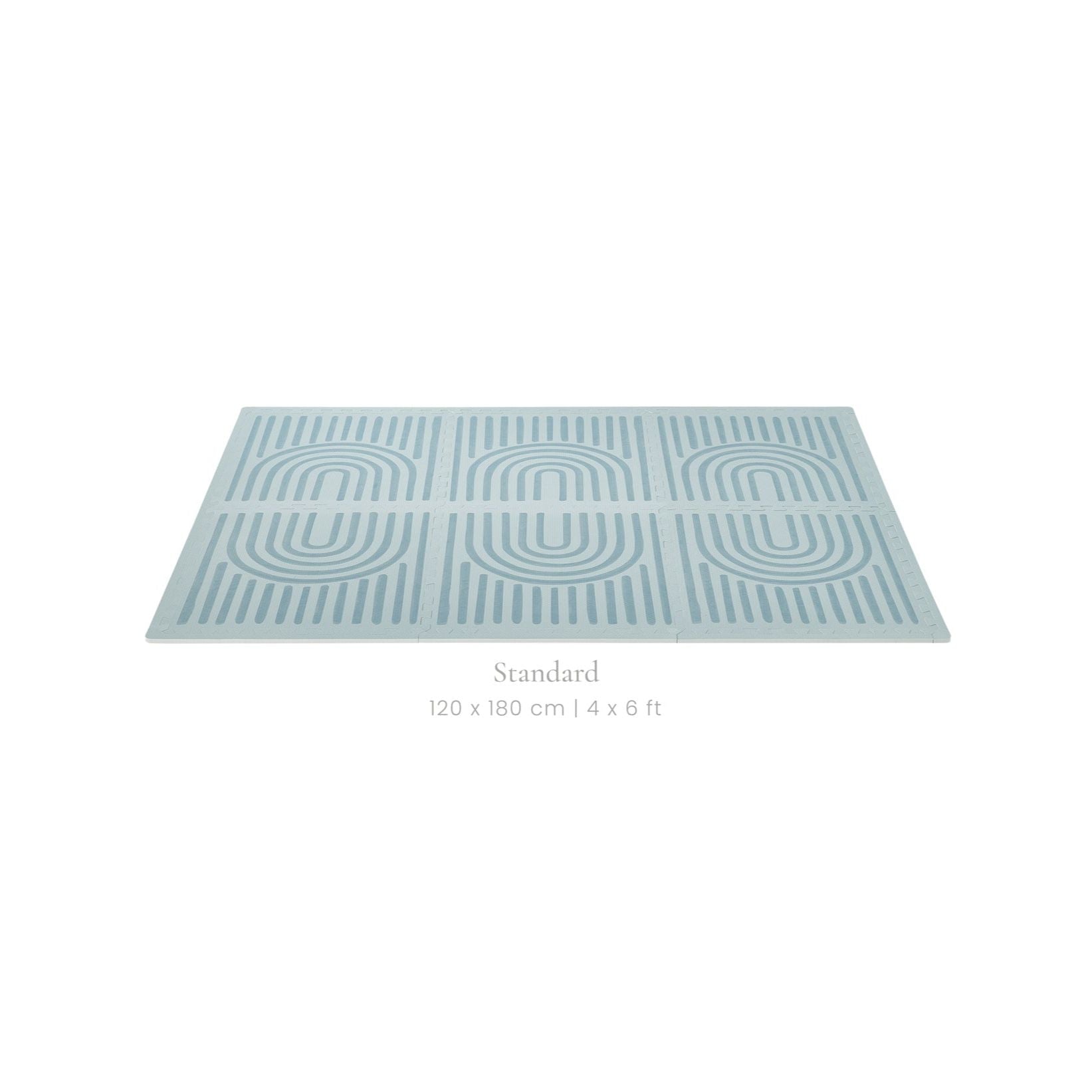 Toddlekind Prettier Playmat 兒童安全遊戲地墊 - Linear Mineral 120x180cm - 6片地墊及12條收邊條 (預計於2025年8月下旬寄出)