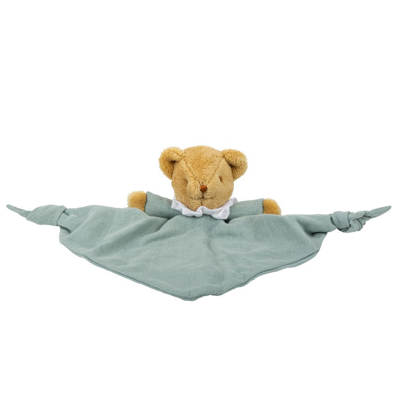 trousselier-bear-triangle-comforter-with-rattle-20cm-celadon-green-organic-cotton- (2)