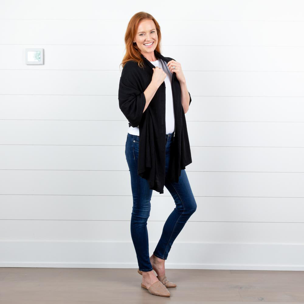 zestt-bubble-knit-travel-scarf-black- (2)